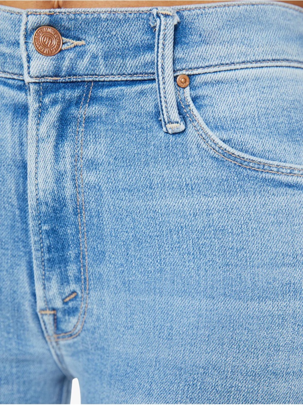 MOTHER Casual Denim The Mid Rise Dazzler Ankle Jeans, Size 25, EUC